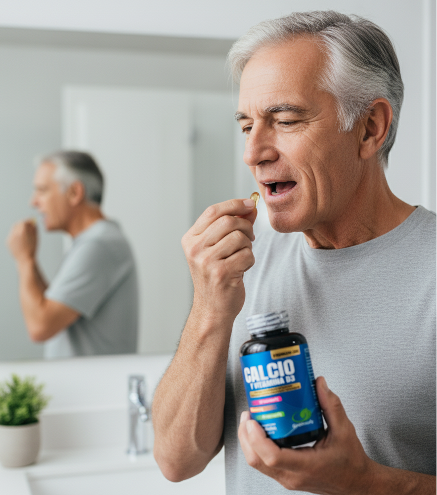 CALCIO + VITAMINA D3 CON INVIMA