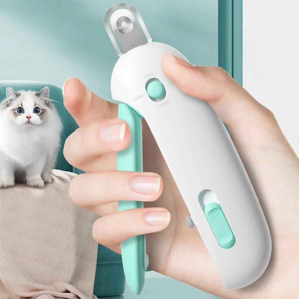 CORTADORA DE GARRAS GATOS PET - CON LUZ LED