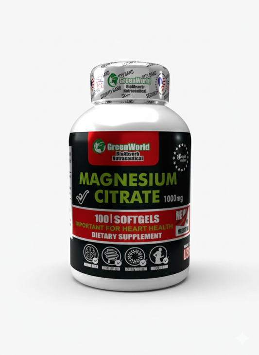 CITRATO DE MAGNESIO GREENWORLD